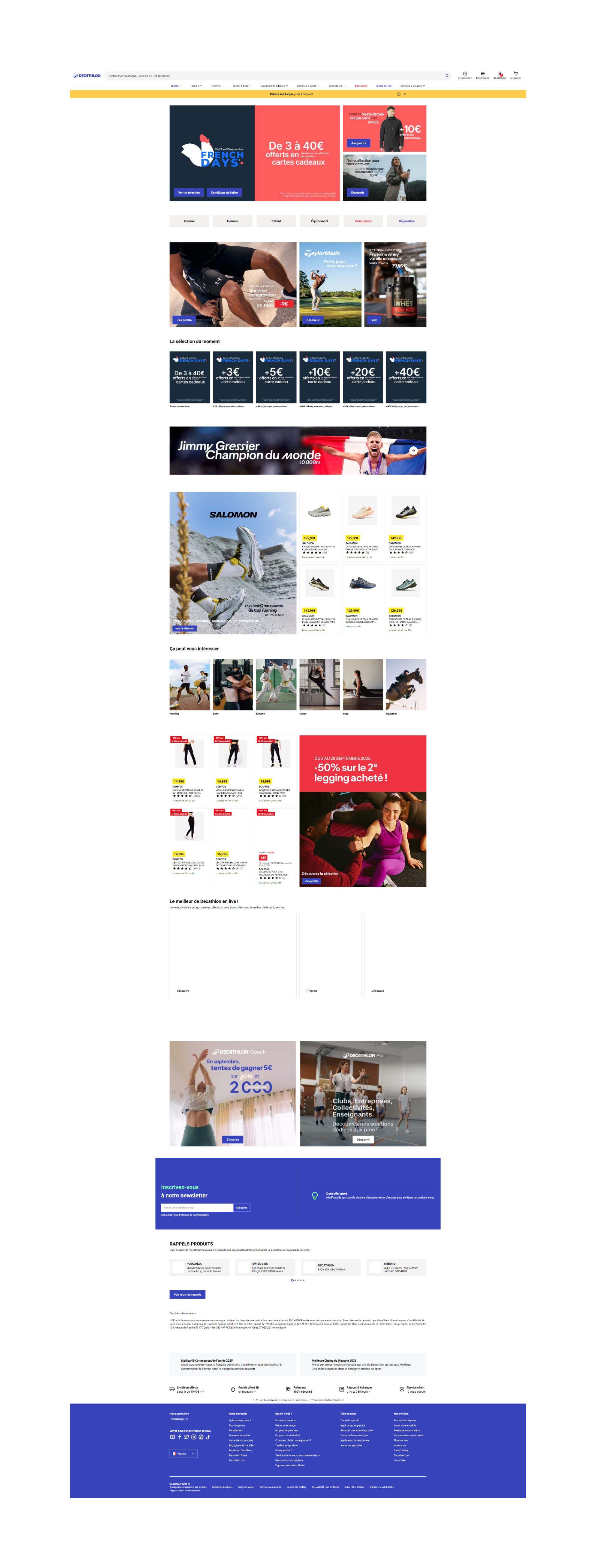 decathlon.fr: скриншот от 1 апреля 2025 г.