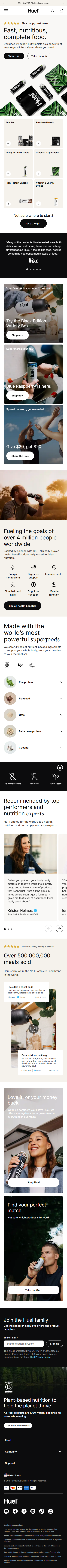 huel.com-моб: скриншот от 11 февраля 2025 г.