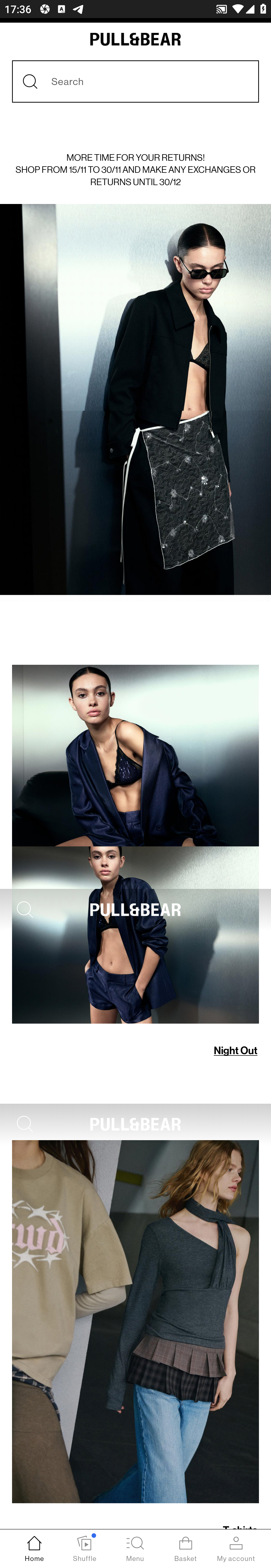 МП-PULL&BEAR: скриншот от 18 ноября 2025 г.